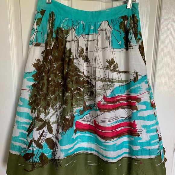 anthropology We Love Vera Dresses & Skirts - Anthropologie We Love Vera (Vera Neumann) Seabound skirt